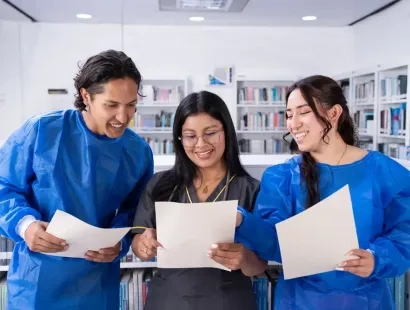Estudiantes de administración en salud